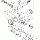 Royal Star Boulevard 1300-XVZ13AKC/XVZ13AK Бугель (задний рычаг)