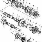FZR600RKC Трансмиссия