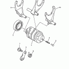 WR 400F Вилки переключения