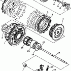 FZR600RKC Сцепление