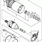 FZR600RKC Стартер электрический