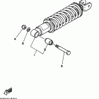 XT225K/XT225KC Задняя подвеска