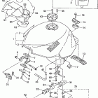 YZF600RK/YZF600RKC Топливный бак