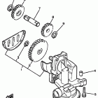 Royal Star Tour Deluxe-XVZ 13LT Oil pump (ltk - ltkc - atk - atkc)