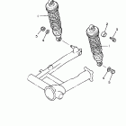 VMX12K V-MAX 1200 Задняя подвеска