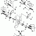FZR 600RK Подножки