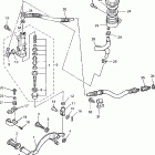 YZF600RK/YZF600RKC Задний торм цилиндр