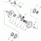 YZ 80 Коленчатый вал и Поршень
