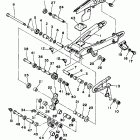 XT 225 Бугель (задний рычаг)