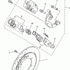 V-Star Classic-XVS650AKC/XVS650AK Передний тормозной суппорт