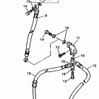 FZR 600RK Главный тормозной цилиндр,передний