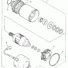 YZF 750R Стартер электрический