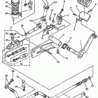 Royal Star Tour Deluxe-XVZ 13LT Rear master cylinder (ltk - ltkc - atk - atkc))