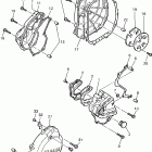YZF600RK/YZF600RKC Крышка картера двигателя