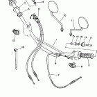 XT350KC/XT350K Троса