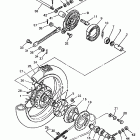 PW 80 Заднее колесо