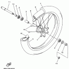 YZ 125 Переднее колесо