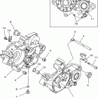 YZ125K1 Картер