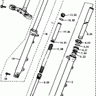 FZR600RKC Передняя вилка