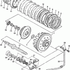 Royal Star 1300 Tour Deluxe-XVZ13ATKC/XVZ13LTKC/XVZ13ATK/XVZ13LTK Сцепление