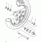 XJ 600 Переднее колесо