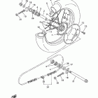 WR 400F Заднее колесо