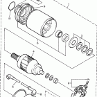 YZF600RK/YZF600RKC Стартер электрический