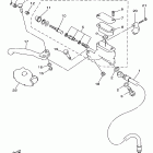 YZ 80 Главный тормозной цилиндр,передний