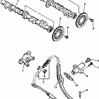 FZR600RKC Цепь механизма газораспределения