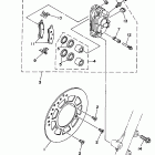 YZ 80 Передний тормозной суппорт