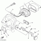 V-Star Classic-XVS 650 Фонарь задний