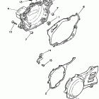 XT350KC/XT350K Крышка картера двигателя