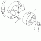 YZ125K1 Генератор