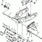 FZR600RKC Бугель (задний рычаг)