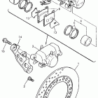 YZF 600R Задний суппорт тормозной