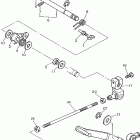V-STAR CUSTOM-XVS650K/XVS650KC Вал переключения