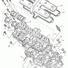 YZF 750R Головка цилиндра