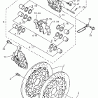 YZF 750R Передний тормозной суппорт
