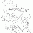 WR 400F Топливный бак