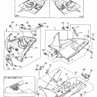YZF 750R Обтекатель 2