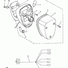 Royal Star Boulevard 1300-XVZ13AKC/XVZ13AK Фонарь задний