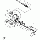 PW50 Переднее колесо