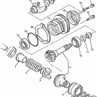 Royal Star 1300 Tour Deluxe-XVZ13ATKC/XVZ13LTKC/XVZ13ATK/XVZ13LTK Промежуточный ведущий вал