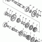 XT350KC/XT350K Трансмиссия