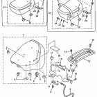 Royal Star Tour Deluxe-XVZ 13LT Сидение