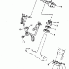 XT350KC/XT350K Рулевое управление