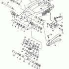 WR 400F Бугель (задний рычаг)