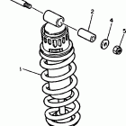 FZR600RKC Задняя подвеска