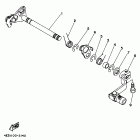 YZ 80 Вал переключения