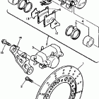 FZR600RKC Задний суппорт тормозной
